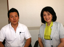 吉沢京子さんと金野代表